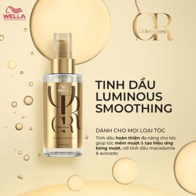 TINH DẦU BÓNG TÓC WELLA OIL REFLECTIONS LUMINOUS 100ML